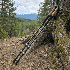 Карбонови телескопични трекинг щеки Forest Tales - продуктов изглед